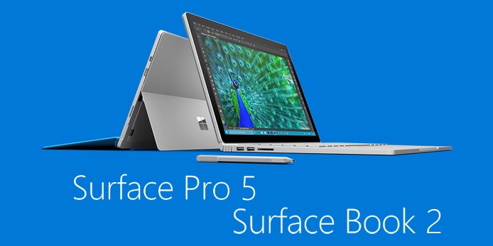 В апреле Microsoft представит обновленные Surface Book 2 и Surface Pro 5