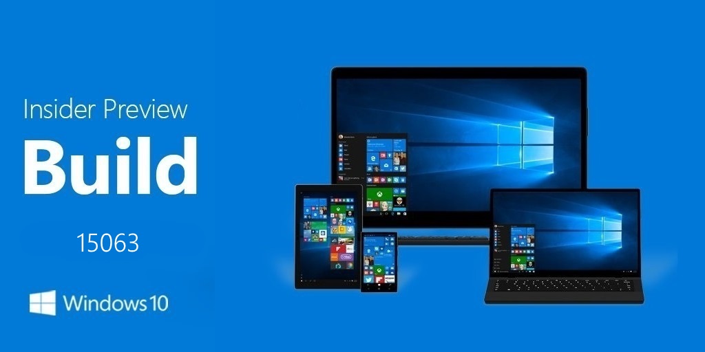 Доступна для загрузки сборка 15063 Windows 10 для ПК и смартфонов