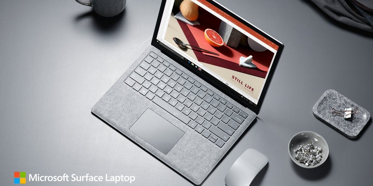 Microsoft представила ноутбук Surface Laptop