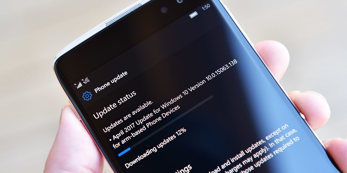 Доступна для загрузки накопительное обновление Windows 10 Mobile 15063.138